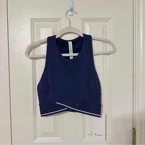 Lululemon V-Waist Cropped Tennis Tank Top NWT 6